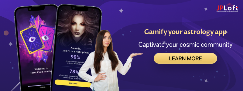Gamify your astrology app CTA